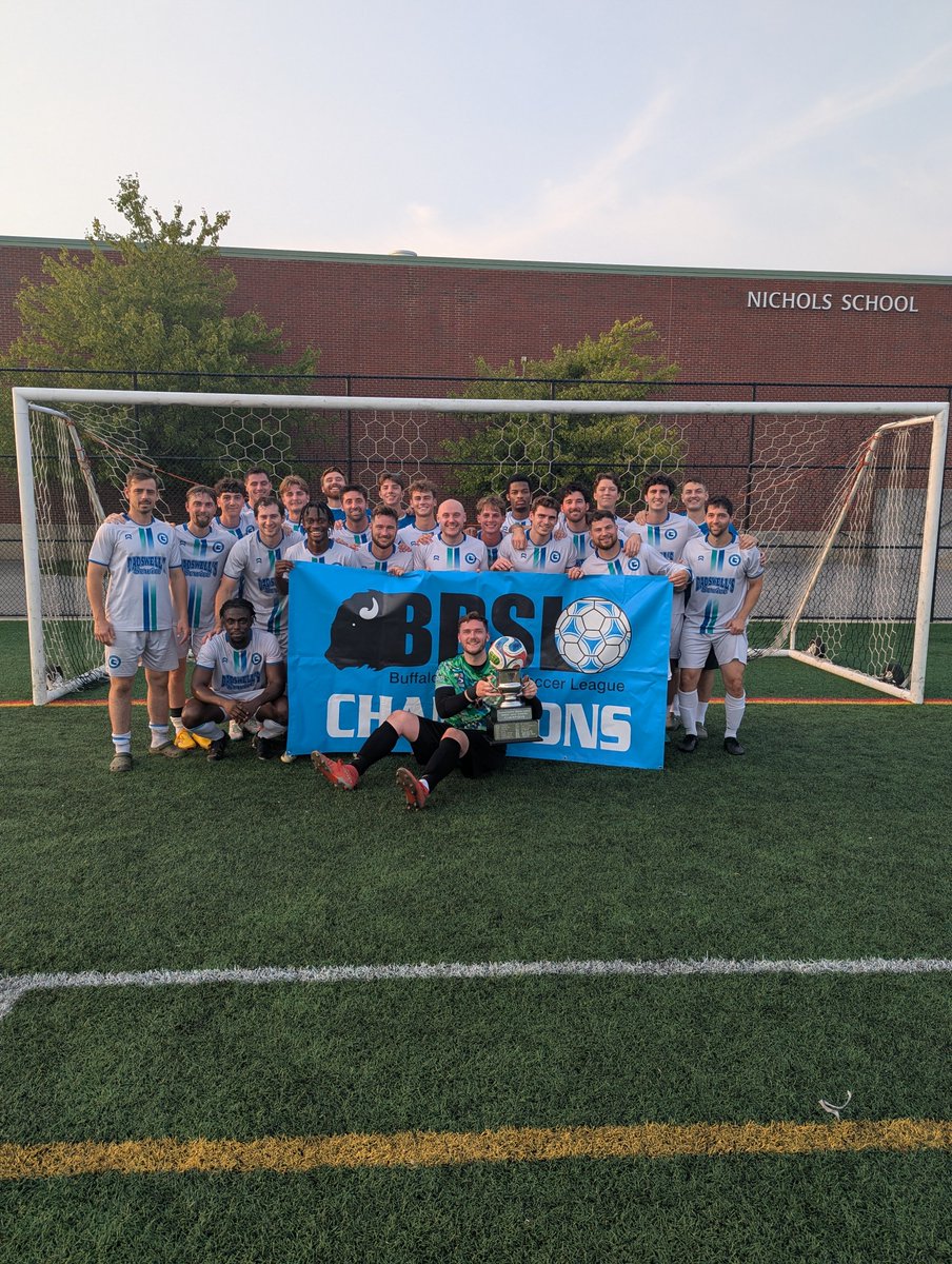 OfficialBDSL's tweet photo. Championship Champions! It's @CavMariniFC who takes home the title with a 2-1 victory over @MMustangsFC. Alper Celik and his control of the midfield earns Man of the Match honors. https://t.co/RCNEmxe331