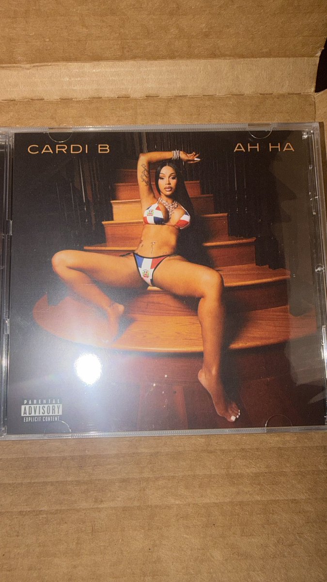 kxngcardo's tweet photo. "AH HA" I received my CD In the mail 😮‍💨 https://t.co/WQHjtUAuib