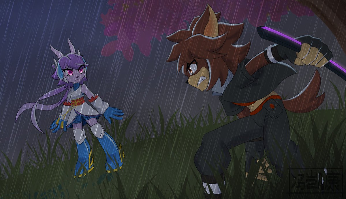 FengTheSlayer's tweet photo. Full illustration c0mmission for @TylerYasha https://t.co/uyIVqwFQJB