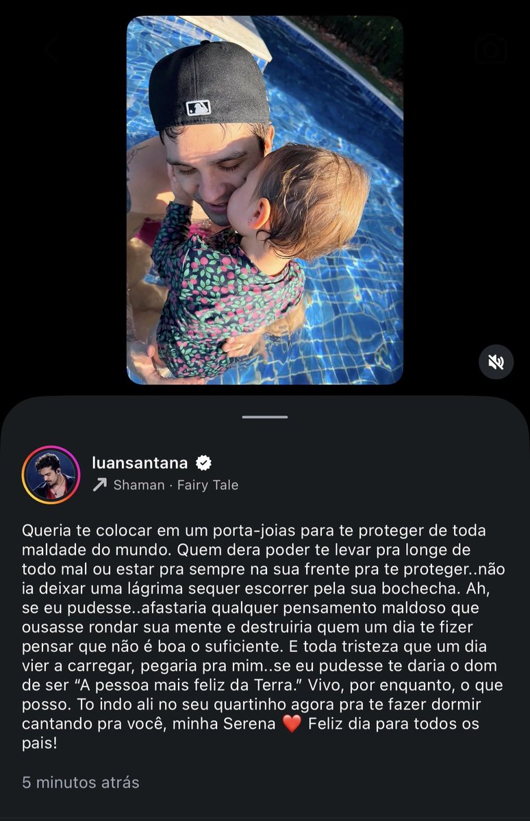 yourselfluanr's tweet photo. “tô indo ali no seu quartinho agora pra te fazer dormir cantando pra você, minha Serena ❤️”

EU TE AMO PRA SEMPRE LUAN RAFAEL PAPAI DA SERENA 😭😭😭💖💖 https://t.co/dJzCVDV672