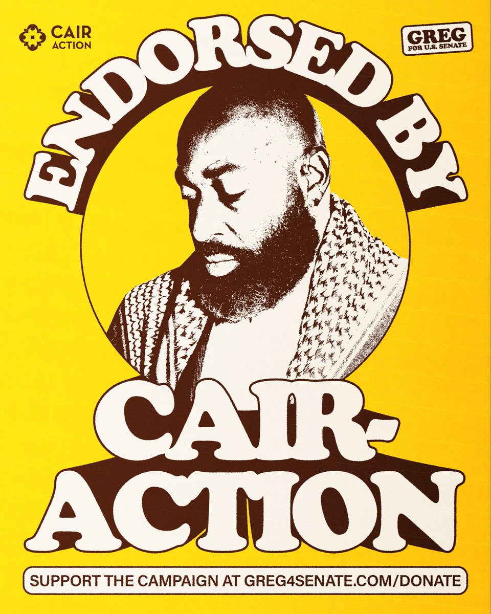 GregLevy4Senate's tweet photo. We are honored to have the support of CAIR-Action in this campaign.

Our campaign is an invitation to fight for a dignified future where workers are in power over the billionaires.

We can’t do this alone though- help our campaign reach every worker in the state by donating today at https://t.co/eI8KH788t5