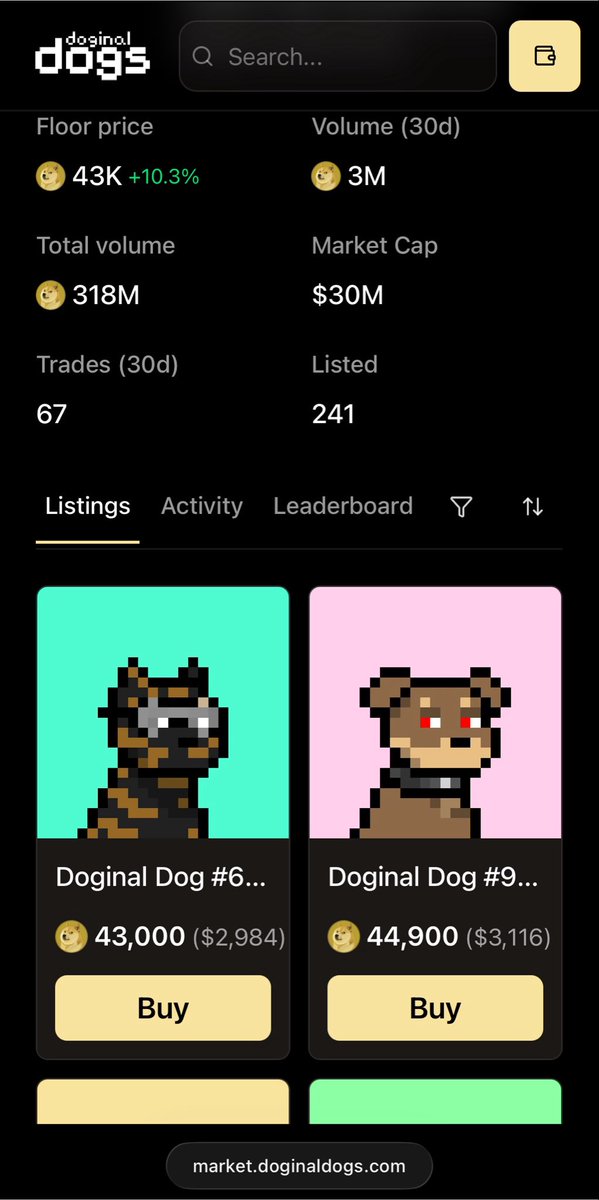 gatormetaX's tweet photo. Doginal Dogs will not be this price for long…

Things the doginal dogs have coming up 👇

-DDLTCG LAUNCH 🃏🐶
-DDNYC V2 EVENT 🗽🐶
-150+ EVENTS IN 2027 🫪🐶

I’d recommend snagging one or two 🤙

Thank me later 🤝 https://t.co/WsW39s8f3v