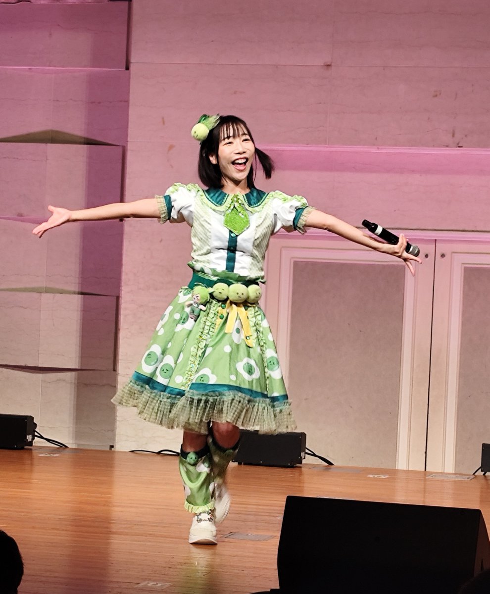 kznshkw's tweet photo. 2026.8.9　新音前線 in TOKYOFMホールでのずんちゃん✨
広くて音響の良いステージ
ずんちゃんが走り回っても余裕あります😁
#ずんだ茜　#高宮茜 https://t.co/LF3gTdIl4t
