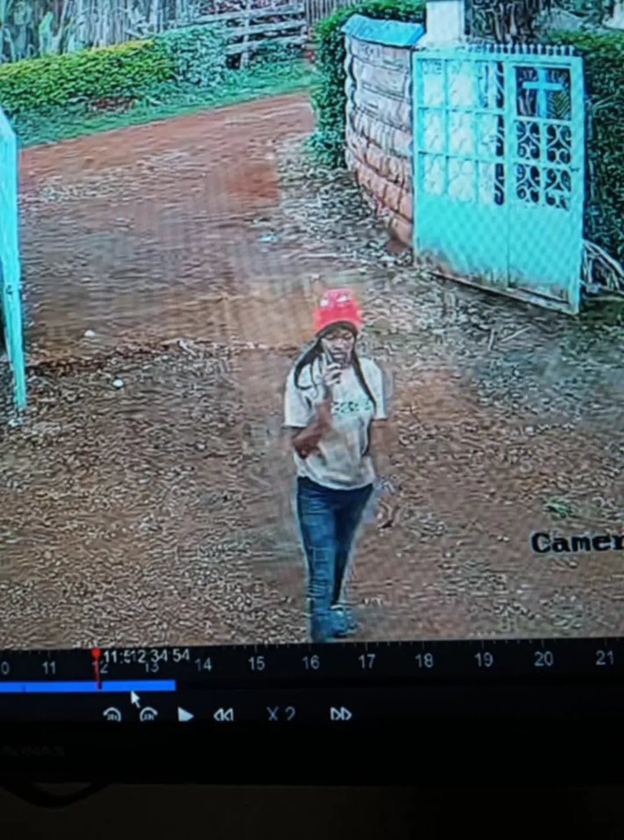 ClintonObonyo's tweet photo. I don’t even know how to write this without my heart breaking.
Little Brianna Lovely Nyawira, a tiny play-group pupil at Blessings View in Kiangai, was taken from Miiri PCEA Church while she was quietly having her porridge.
CCTV shows a woman in a red kofia approaching her, taking her hand, and walking out of the church with her like it was the most normal thing in the world.
Her father, Antony Maina, has been raising her alone with his mother after he and Brianna’s mother separated. He has been her whole world… and now he doesn’t know where that world is.
The police at Miiri Police Post and Karatina Police Station already have the report. The family is desperate. They are scared. They are tired. And somewhere deep down, there is a quiet, painful possibility that the person who walked away with their child might not be a complete stranger.
Please… if you were at Miiri PCEA Church that day, if you recognise the woman in the red kofia, if you have seen a little girl matching Brianna’s description anywhere around Karatina, Kiangai, Gatura, Miiri or the surrounding areas — speak up. Quietly. Safely. Contact the police or call:
0794 276 654
0723 135 856
Do not confront anyone. Just share what you know so this child can come home without more harm.
Brianna is not just a missing child.
She is somebody’s entire heart walking around without her father.
Please keep sharing this