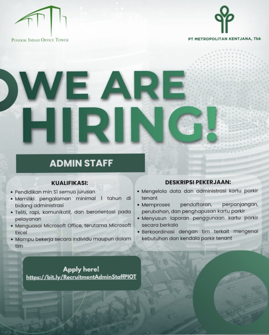 Novitayulianaaa's tweet photo. Selama Pagi, Selamat hari senin

Loker untuk hari ini ya, SEMANGAT!!! https://t.co/VUQtj0DtUV