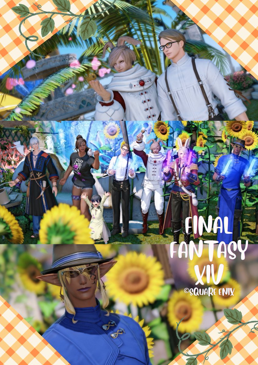 omi_mitutaka's tweet photo. お庭にて🫶🏻💕　
#FF14ヴァレット https://t.co/D3meTyzFOI