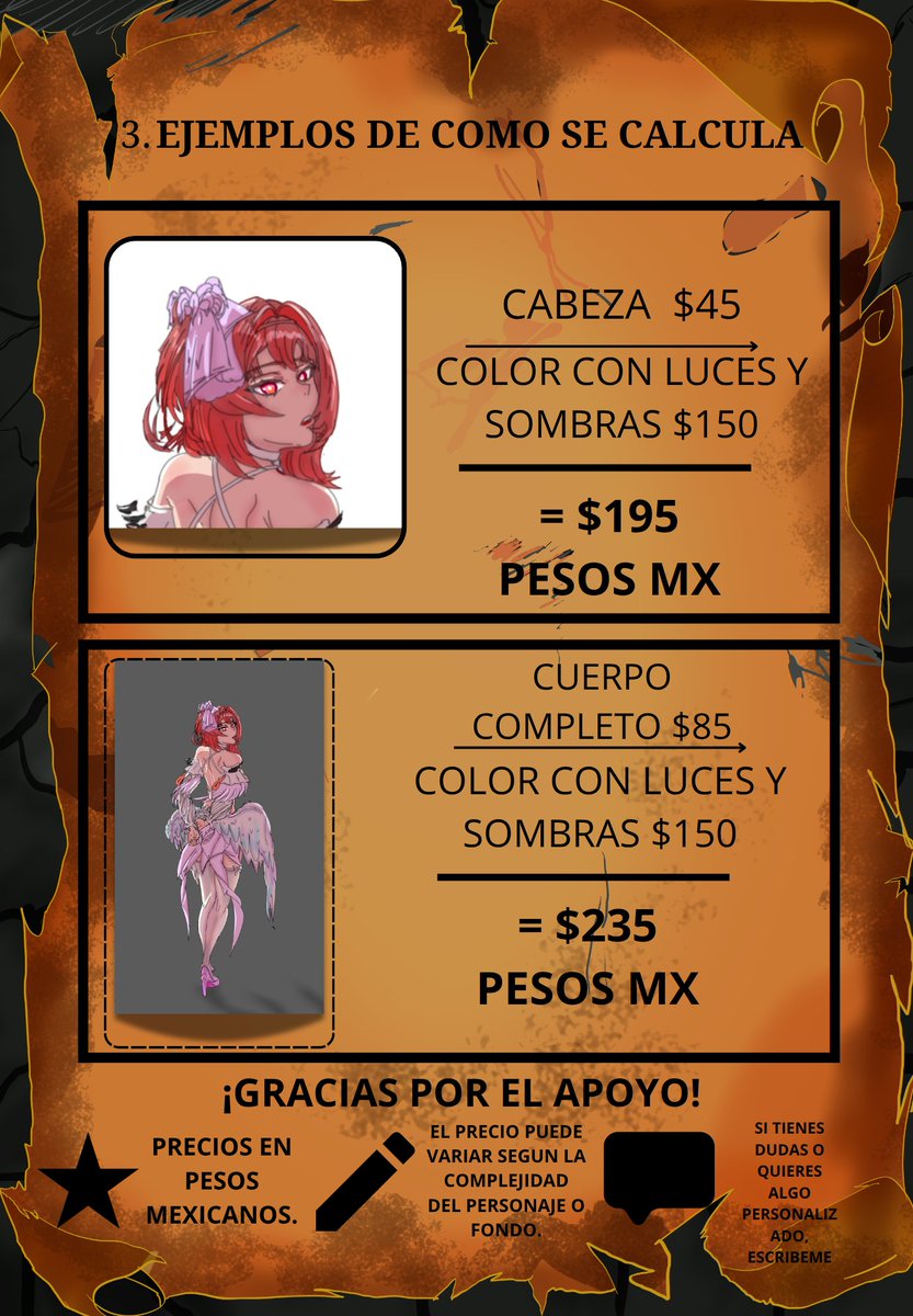 TWIGGIHARD's tweet photo. ACTUALIZACION!!!
//¡COMISIONES ABIERTAS!!
//////ZONA///////
//CUERPO COMPLETO $85 MX!!
//MITAD DE CUERPO $65 PESOS MX!!
// SOLO CABEZA #45 PESOS MX!!
//////POR ACABADO/////
//SKETCH +$45 PESOS MX
//SOLO DELINEADO +$60 PESOS MX
//BLANCO Y NEGRO +$70 PESOS MX
//COLOR SIMPLE +$80 https://t.co/G9AqIj9IBE