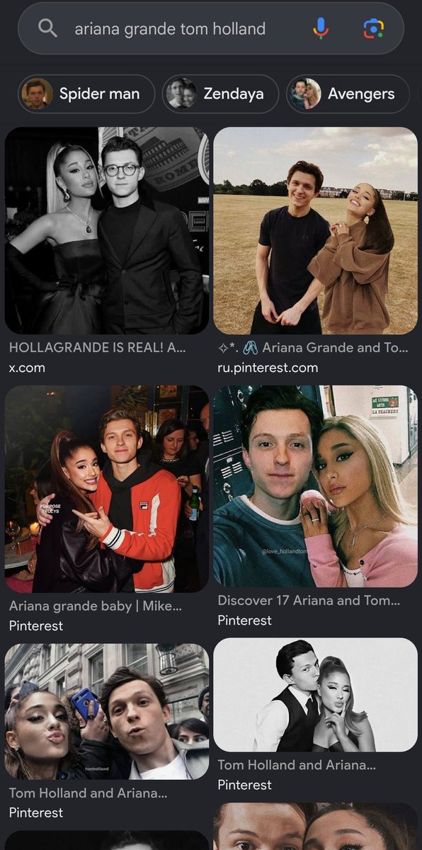mercedswife's tweet photo. Eu fui pesquisar Tom Holland e ariana grande por um motivo muito específico e eu descobri um mundo totalmente diferente https://t.co/CqtDjy6Hx6