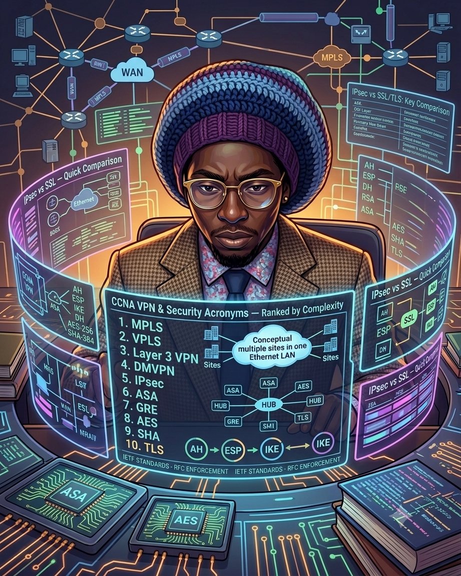 Bit_Budha_'s tweet photo. Back to my CCNA studies at PC Professor

Today I went deeper into VPNs &amp; IPsec and started connecting networking concepts with cybersecurity.

VPN = encrypted tunnel for private communication.

IPsec = protocol suite that provides encryption + authentication.

#CCNA #Cisco https://t.co/vCkufYNKR9