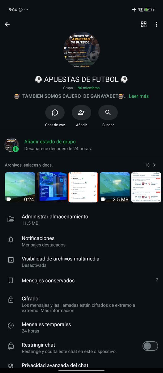 Gonza_Lopez8's tweet photo. @calvotimbero Tengo un grupo de apuestas de futbol en WhatsApp es abierto y gratis nos ayudamos entre todos https://t.co/Yht9CCqycV