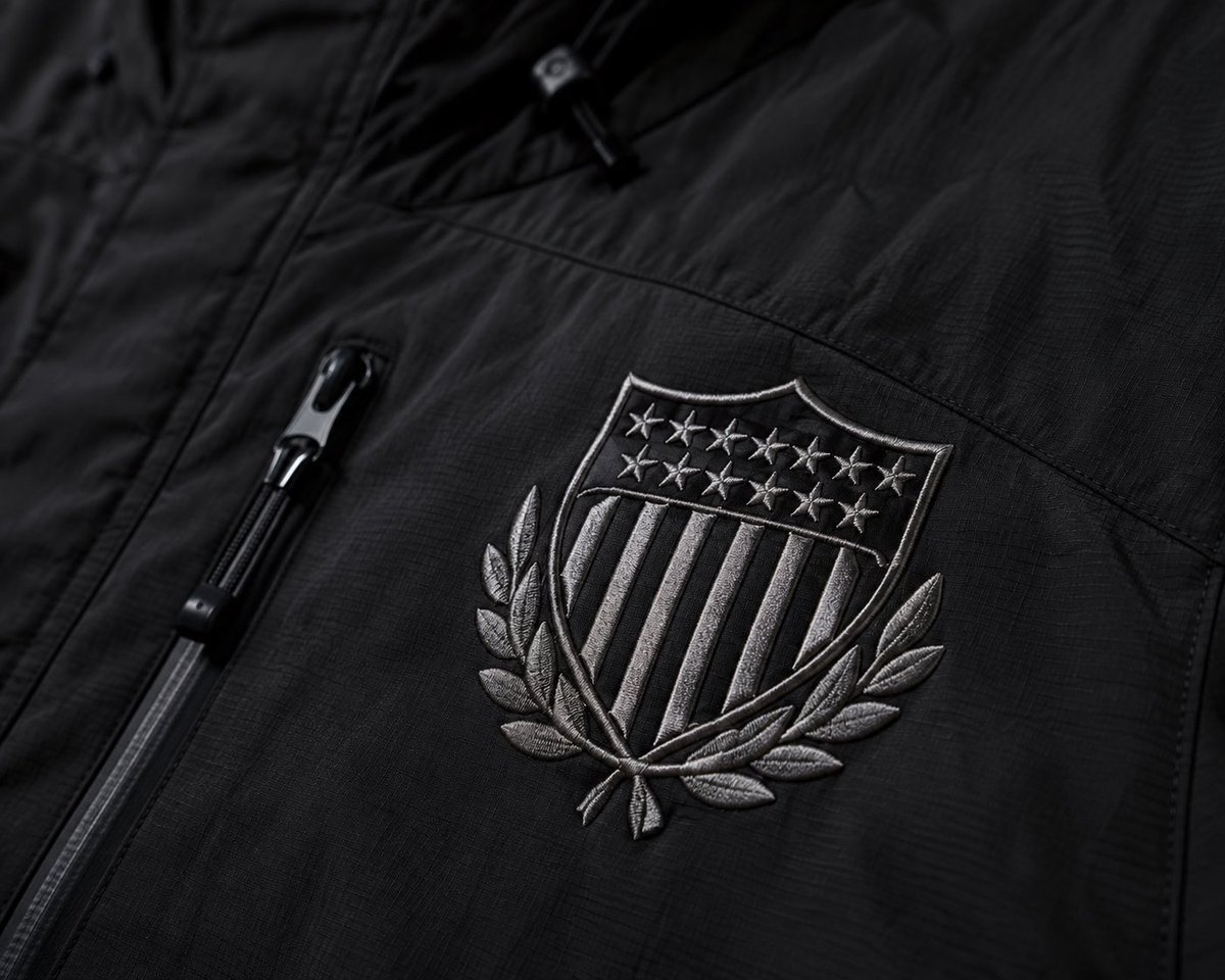 HiFashionGrypr's tweet photo. 30D 100% Recycled Nylon Face
GORE-TEX ePE 3L Laminate
DWR Finish
Waterproof / Windproof
Packable / Lightweight
Adjustable Hood, Cuffs &amp; Hem Drawcords
America First Embroidered Crest https://t.co/iWDGFyVps6