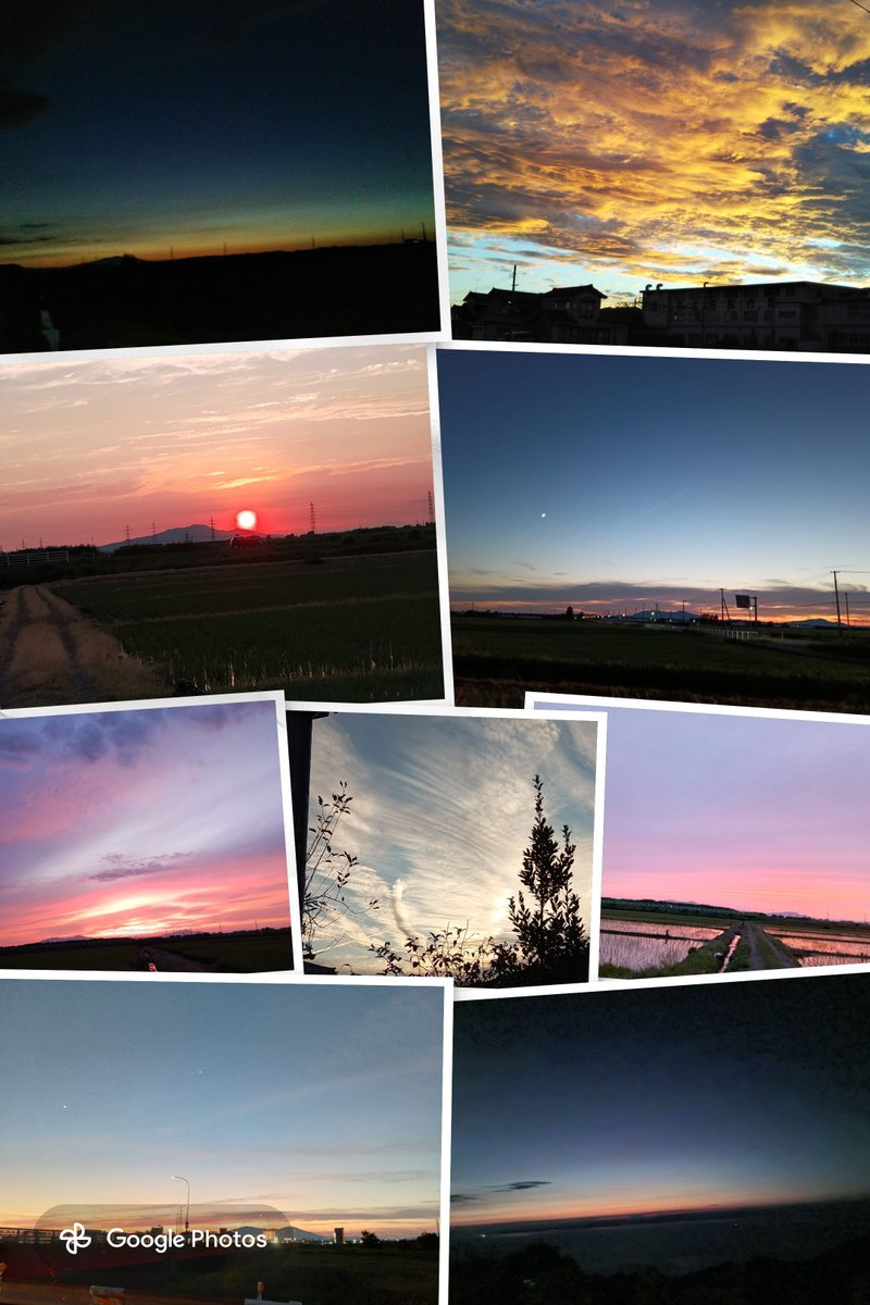 aonoyoshiko's tweet photo. 新潟の空🌇🌃 https://t.co/ZI4uGwyRKs