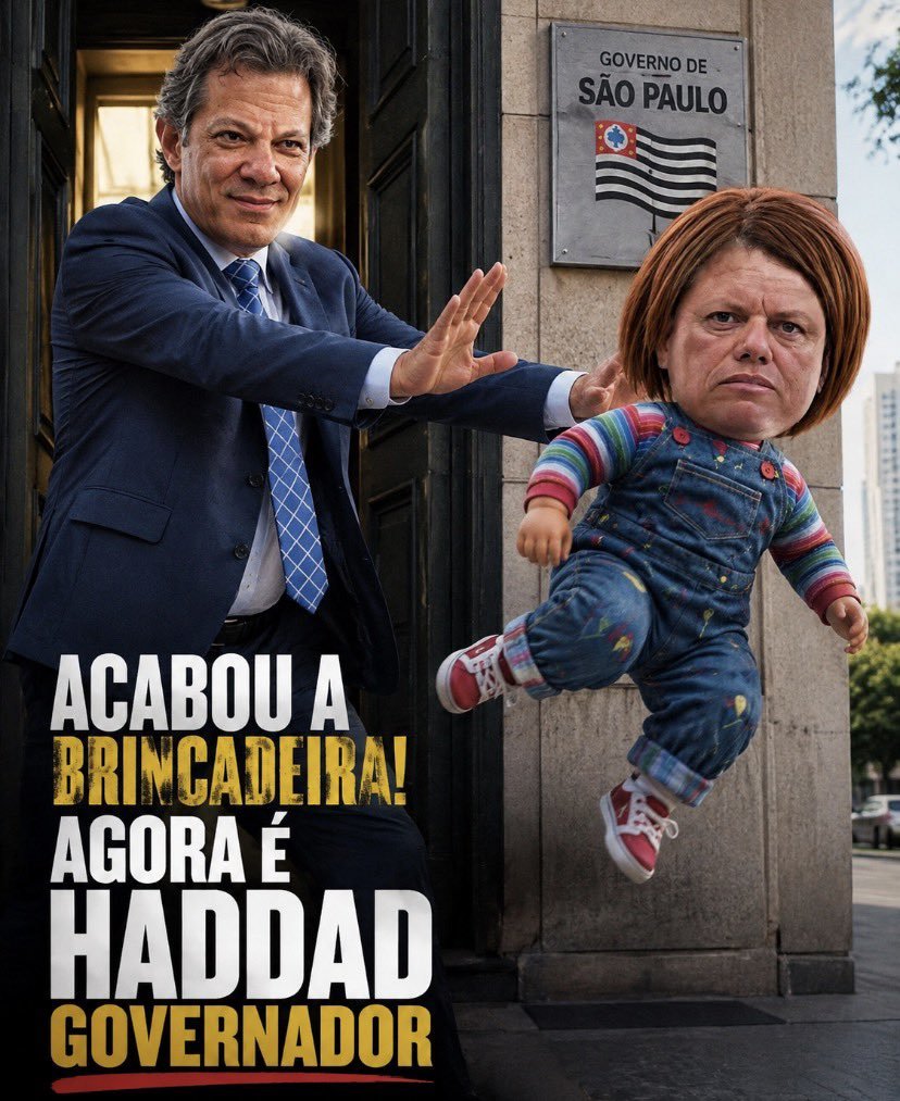 Luis16363936550's tweet photo. HADDAD GOVERNADOR
HADDAD NA BAND
TARCÍSIO MENTE https://t.co/pmpp7gt37v