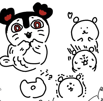mikage_emerald's tweet photo. なんか絵チャでいろいろ描いたやつ https://t.co/OP77eqq3Fp
