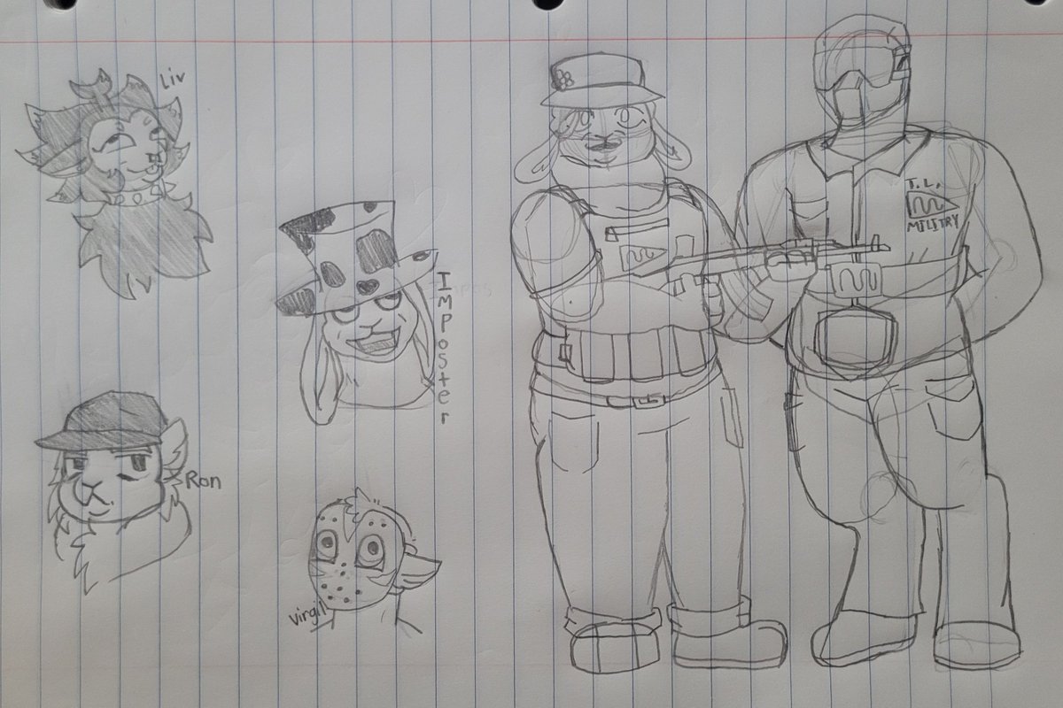That_Alien_Boyo's tweet photo. Sum fuckass Slendytubbies doodles https://t.co/usEgwhMIan