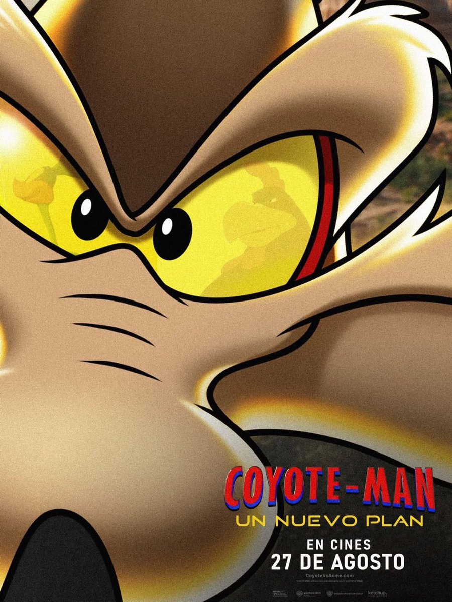 CinemarkChile's tweet photo. Todo iba en su contra. Hasta ahora 😎

Coyote VS Acme llega el 27 de agosto a la cartelera 🔥 https://t.co/2v39KIsDvN