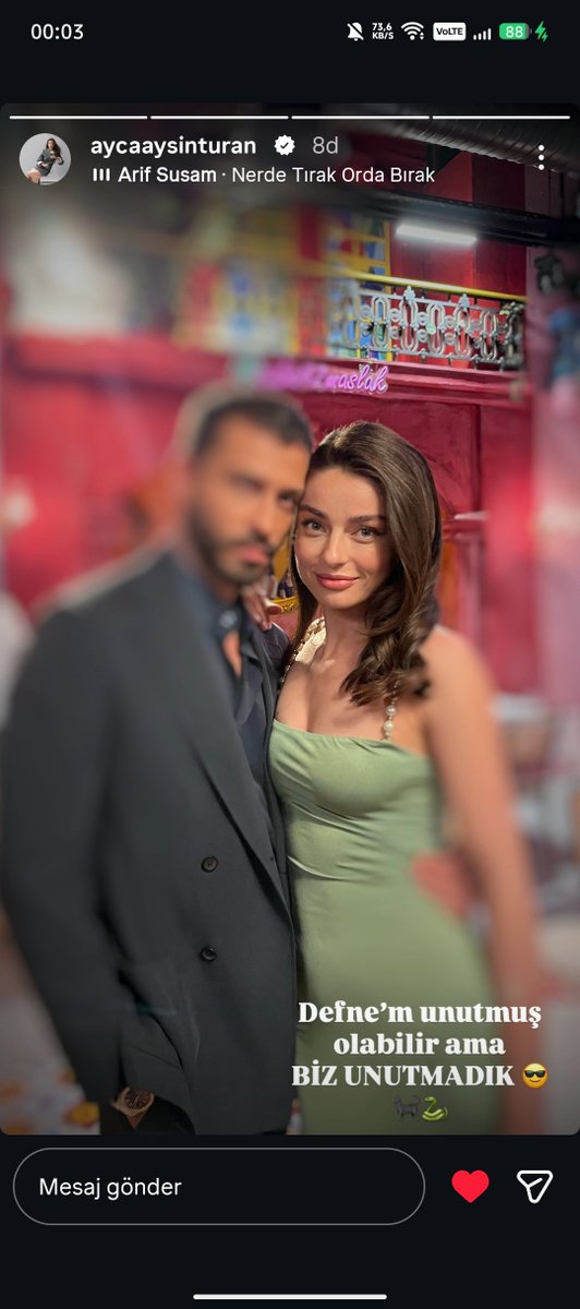sena__nur's tweet photo. Defne'm unutmuş ama
Biz UNUTMADIK 😎
             🐈‍⬛🐉

😂😍😇🥰

#MuhtemelAşk #DefKad #AyçaAyşinTuran #EkinKoç #DefneDerin #KadirEmindağ https://t.co/Ceuguk9kfj