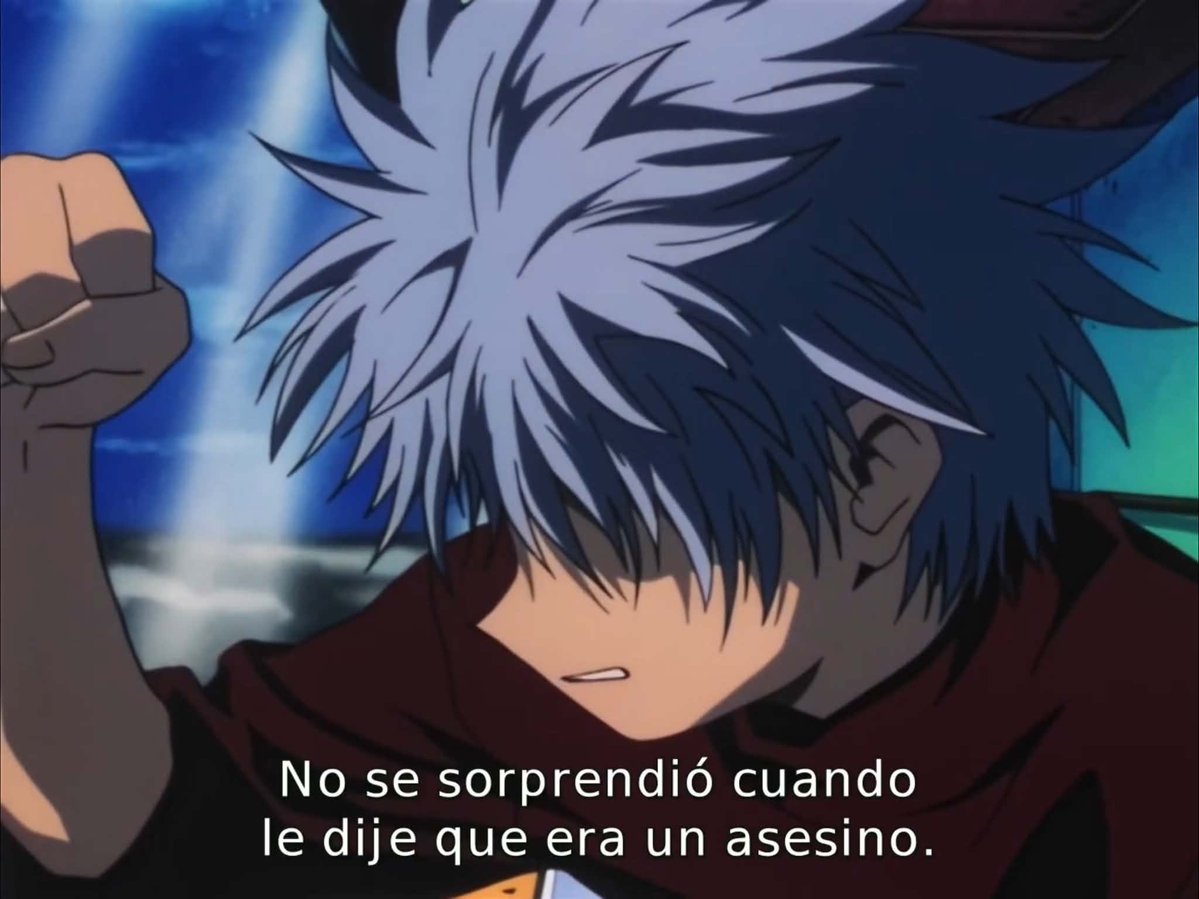Yorusan99's tweet photo. Esta escena no puedo tomármela muy enserio, Killua me recordó al Gollum hablando con su reflejo.

Bien esquizo lo pusieron aquí 😂 https://t.co/yDcm3vKDLq