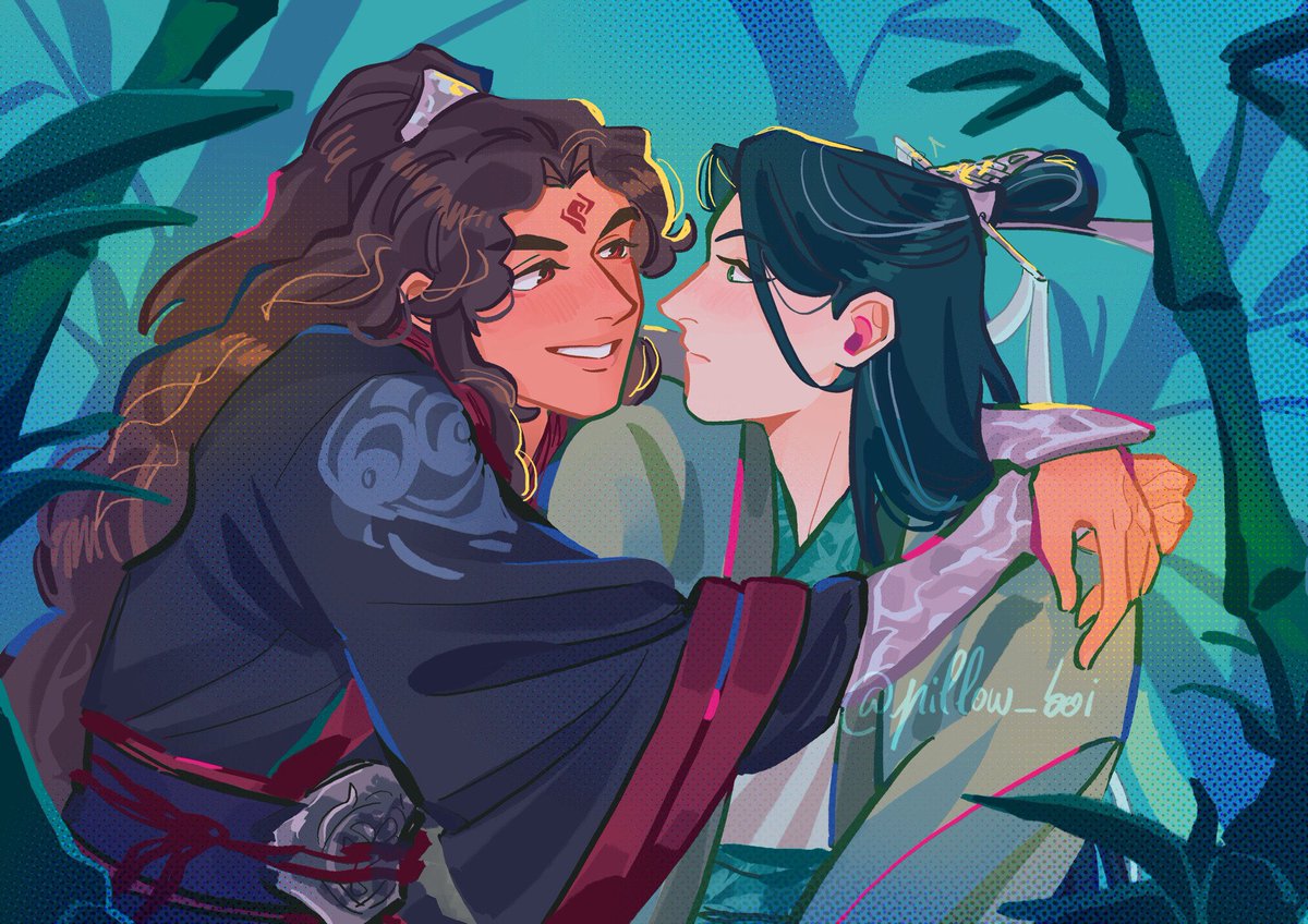 lesbiangqiu's tweet photo. thinkin abt this official art ily bingqiu… https://t.co/KAgQXcetSA