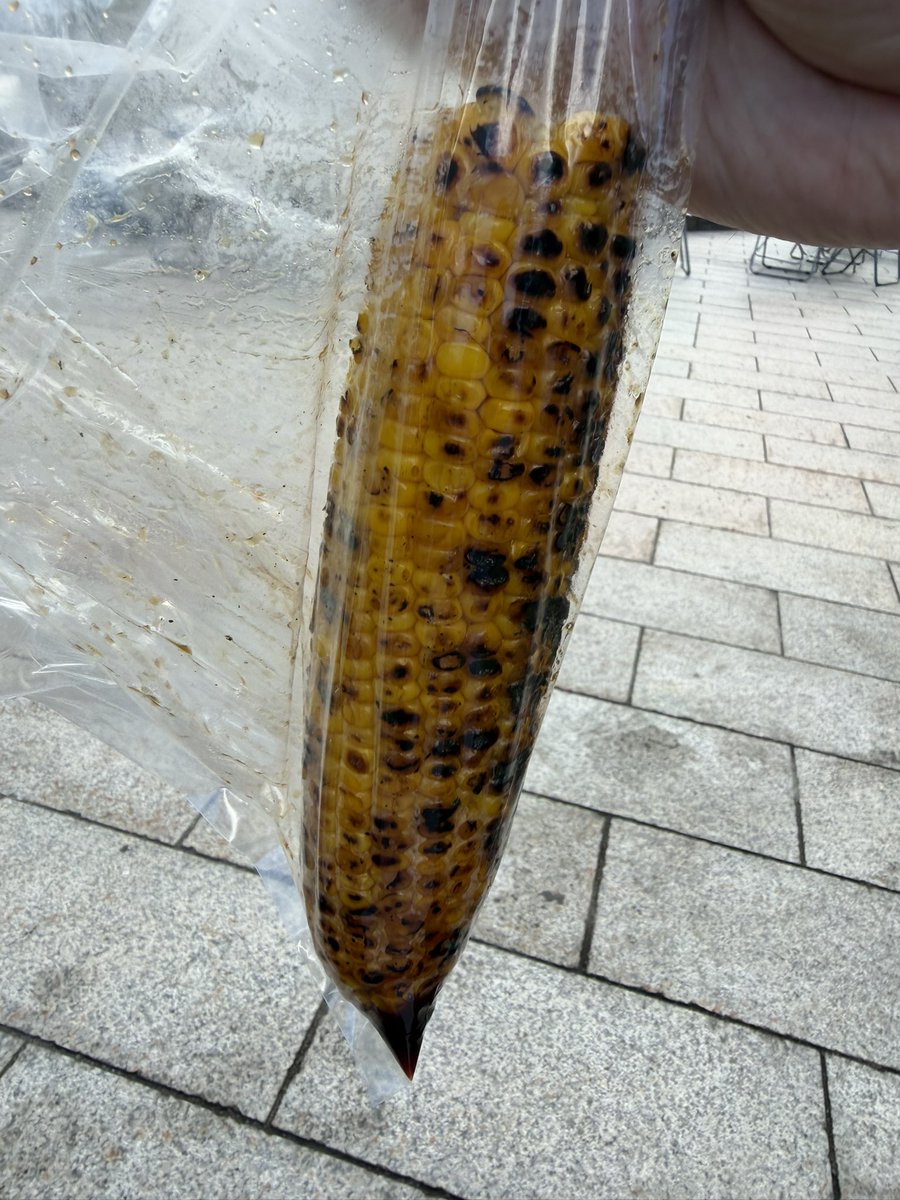 annkokuji123's tweet photo. 焼きとうきびの破壊力に負けました🤭 https://t.co/Psgo1mxukS