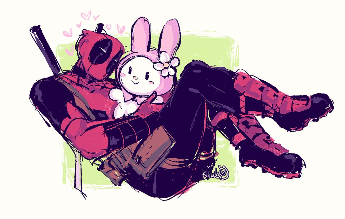 kiwbyy's tweet photo. bnnuy #deadpool https://t.co/mdZX66IxJw