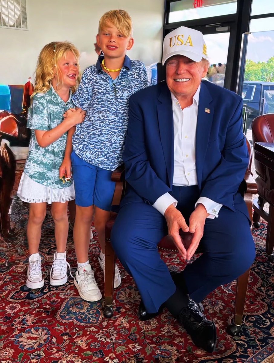 NickAdamsinUSA's tweet photo. The side of President Trump they don’t want you to see. https://t.co/bB7mp82vp0