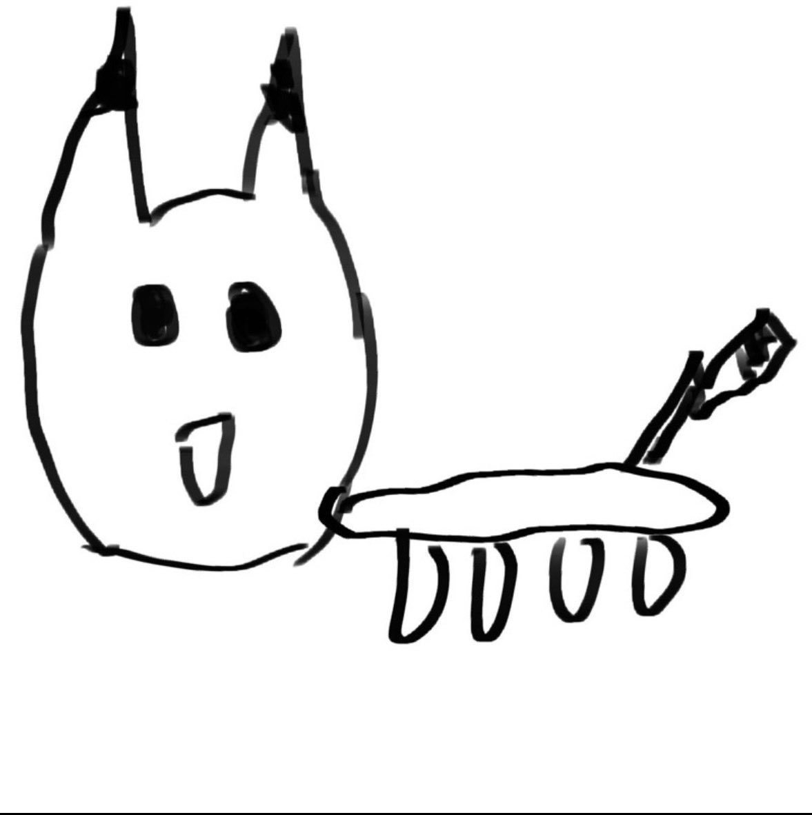 dekoponMC's tweet photo. @yo_draw せっかく翼授かったのに…私の画力ではこれが限界でした………😱😱
(ピカチュウです😫😫😫) https://t.co/Yu51eggz6f