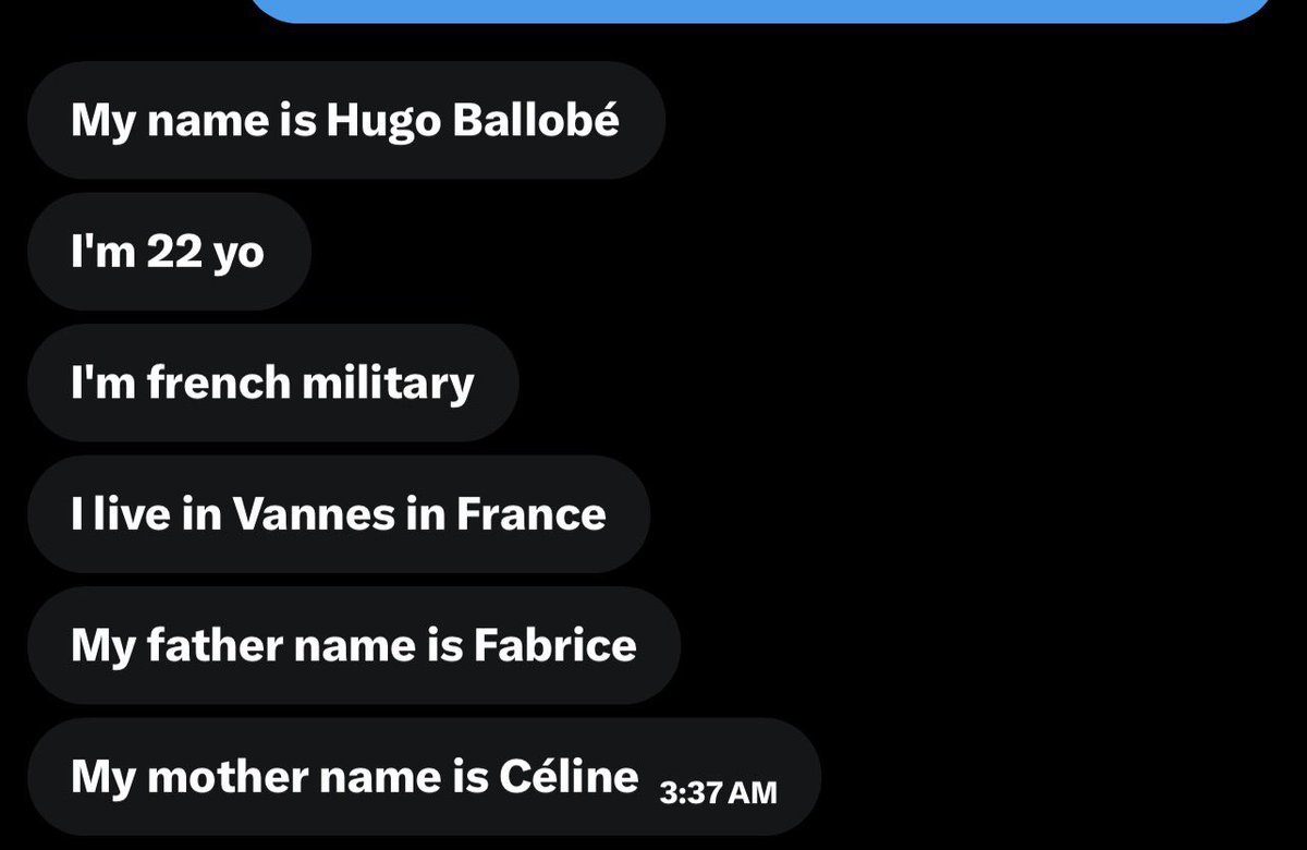 FindomFutaxo's tweet photo. Hugo Ballobe
France Military
22 yo
Worthless fag ❤️ 
Who want next?
#humilation #2dfd #findom #finsub #cuck #loser #expose https://t.co/neTJHOfxrD