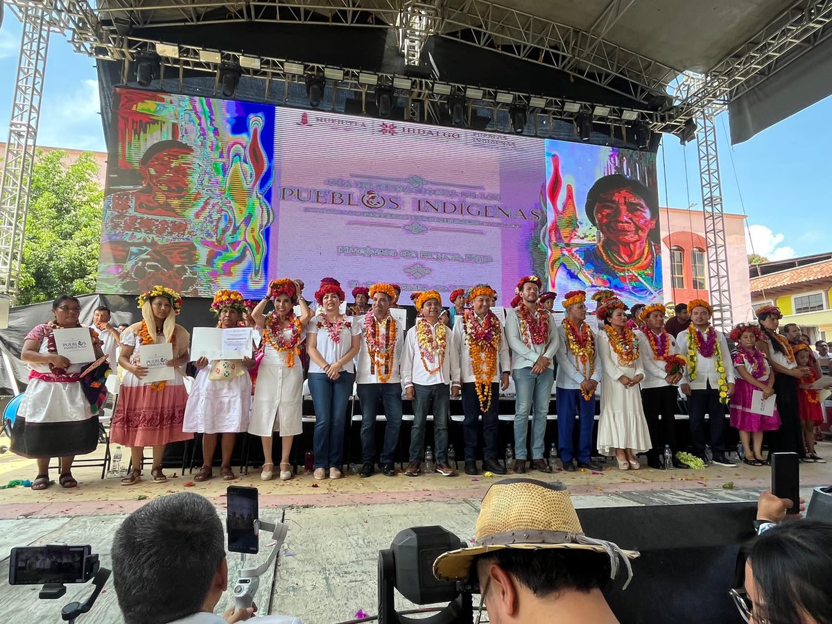 PlaneacionHgo's tweet photo. En Huejutla se conmemoró el Día Internacional de los Pueblos Indígenas, un espacio para reconocer los saberes ancestrales, las lenguas, tradiciones y formas de organización de los pueblos originarios. https://t.co/5d86Z1qxJm