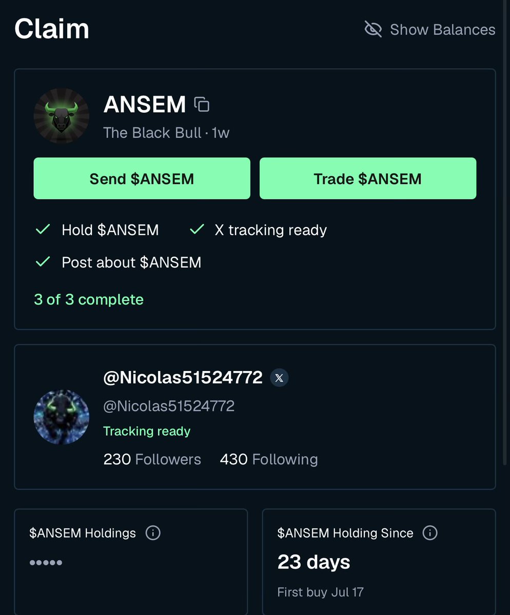Nicolas51524772's tweet photo. 23 days and counting😴🐂🀄️
$ansem https://t.co/n4YCtz7wWM