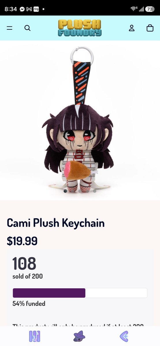 CamizoleVT's tweet photo. If we manage to hit 150 I'll do an ASMR stream where I perform surgery on her. Will she be sewn together with a Labubu? Will she be stuffed with bells? Who knows. 

https://t.co/USdg4u5m3I https://t.co/kVUxEPGayj