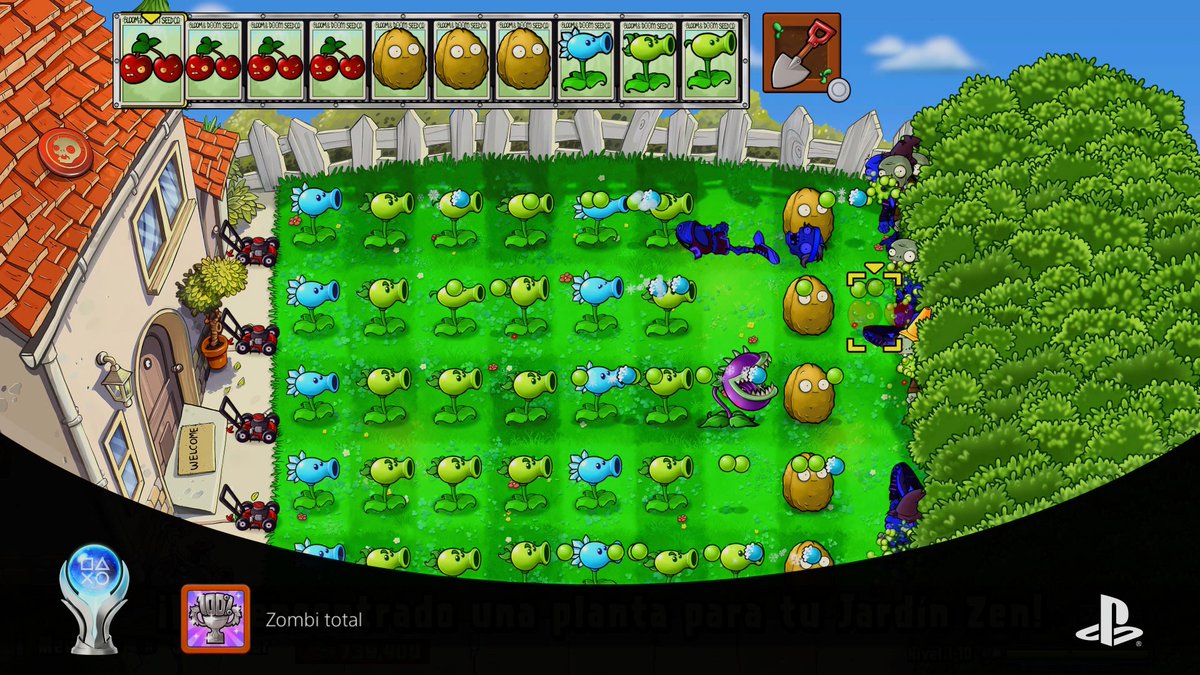 Jesus96Rami's tweet photo. Platino 50!
Plants vs. Zombies: Replanted
Zombi total (PLATINUM)
#Playstation #PlantsvsZombiesReplanted #PS5Share, #PlantsvsZombies #PS5 #PlayStationTrophy #PLATINUM https://t.co/eBelIbpza4