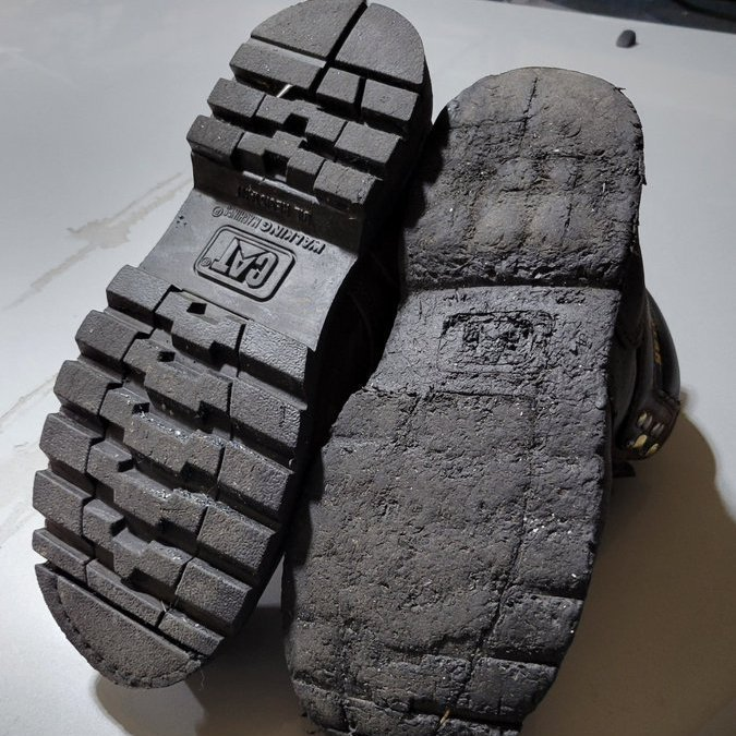 UtahFlatRanger's tweet photo. My boots look like this every 8 months and i still can't really afford a house. https://t.co/5RbjtBEThj