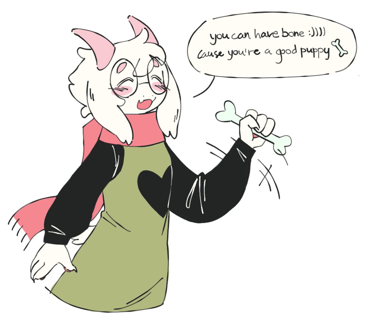 sonicsupastar__'s tweet photo. No amount of Escapism helps You 
#deltarune #kralsei https://t.co/8wFp0VZJr1