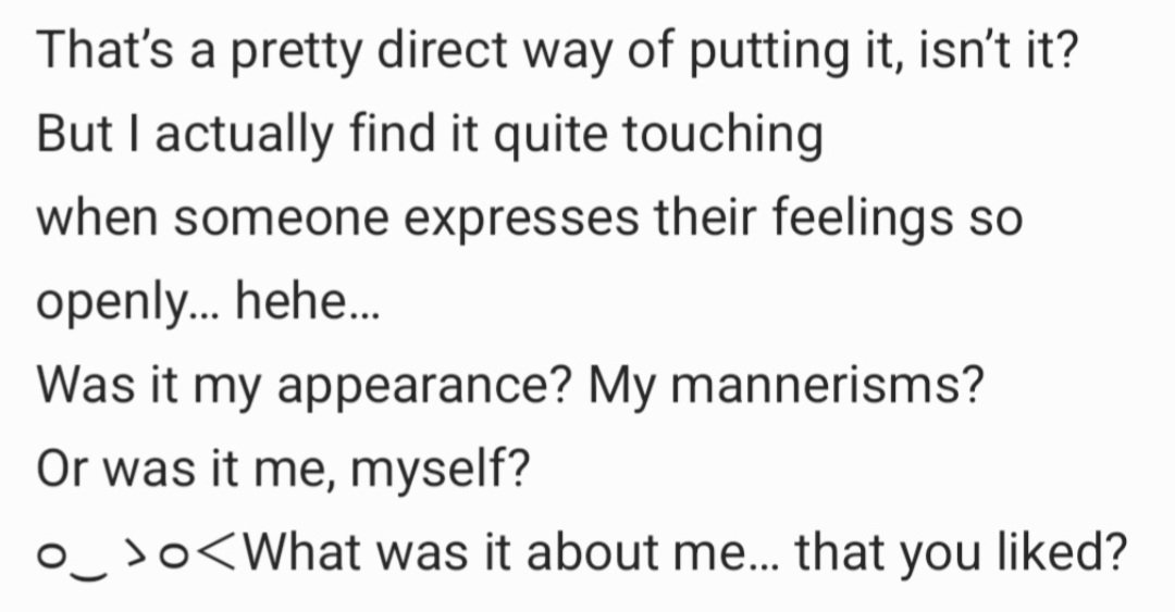 Sopitadehuevito's tweet photo. The fact that Joseph seems to immediately assume that any affection he receives is because of his appearance rather than who he is as a person is so upsetting https://t.co/bfgNnJYj74