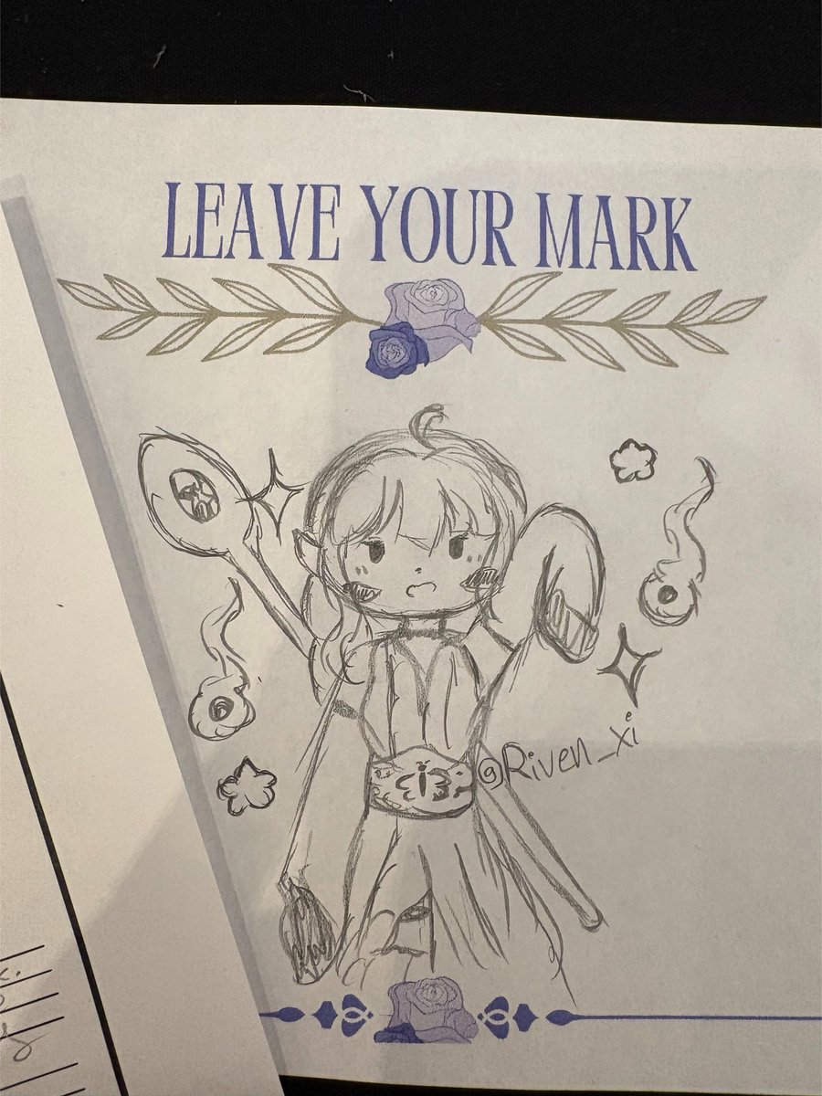 Riven_Xi's tweet photo. with that.. animethon is over! 

it was a total blast! 

i did give away stickers (mostly to people who were nice), if you got one let me know!

(have some doodles from the maid cafe!) https://t.co/R2Ba4gLc6V