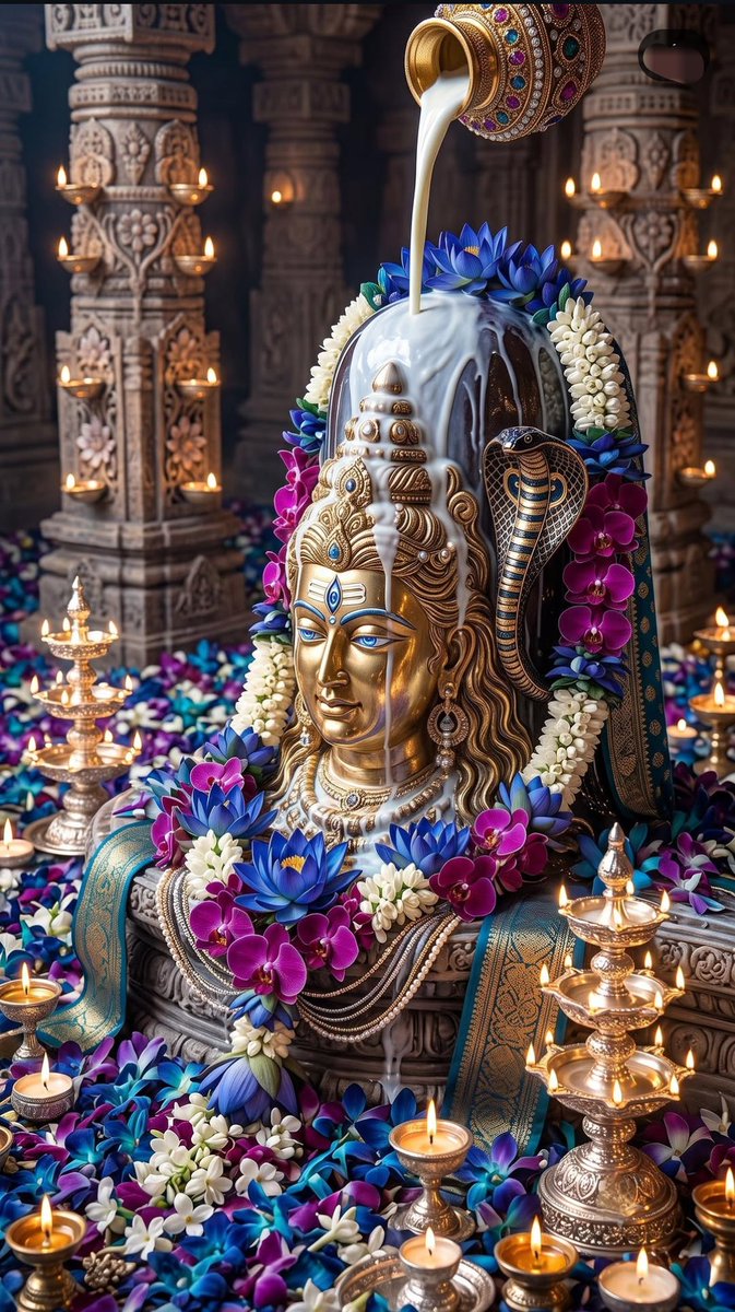 AnandCh62398815's tweet photo. 🕉️ शुभ सावन सोमवार 🕉️🙏 
!!.. कर्ता करें ना कर सके शिव करे सो होय..!!
!!.. तीन काल नो खंड में शिव से बड़ा न कोय..!!
 शुभ सोमवार प्रभातः वंदन साथियों 🕉️🌞🙏
   Good morning X family.. 🌅
#हर_हर_महादेव_शिव_शंभू_ॐ
#ॐ_नमः_शिवायः https://t.co/9Ry4qaEn2R
