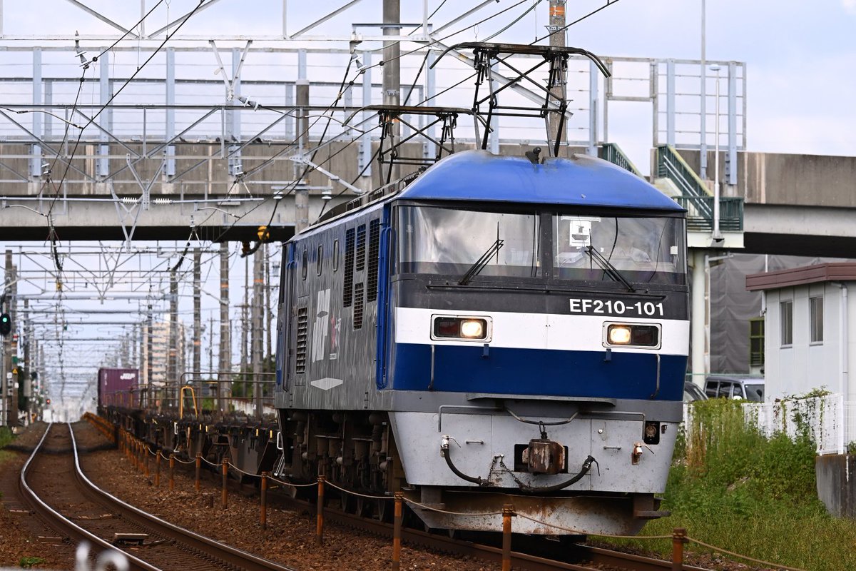 RF4sk's tweet photo. 2078レ
EF210-101+コキ
2026.08.10 https://t.co/e6VU6vLmZy
