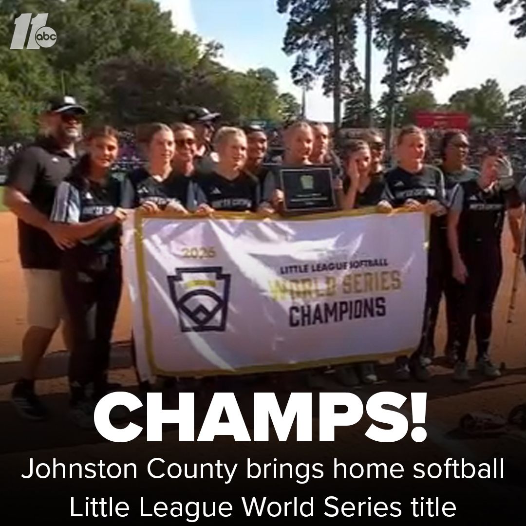 ABC11_WTVD's tweet photo. Congrats to the champions! https://t.co/idNyXy6bnr