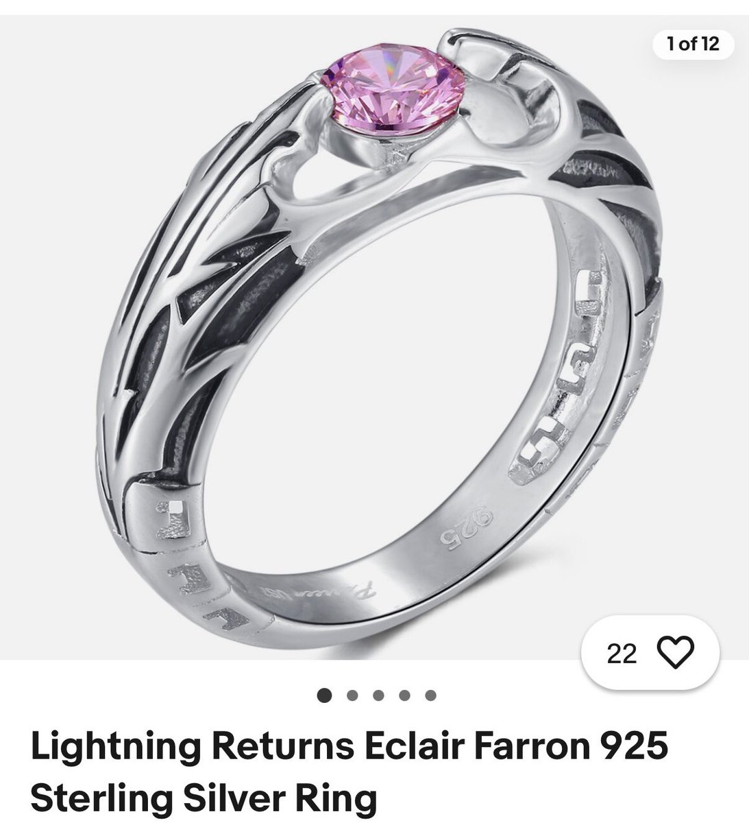 vampirelightifa's tweet photo. If I don’t get proposed to with the Lightning Farron engagement ring then I’m not getting married https://t.co/utEosREAf1