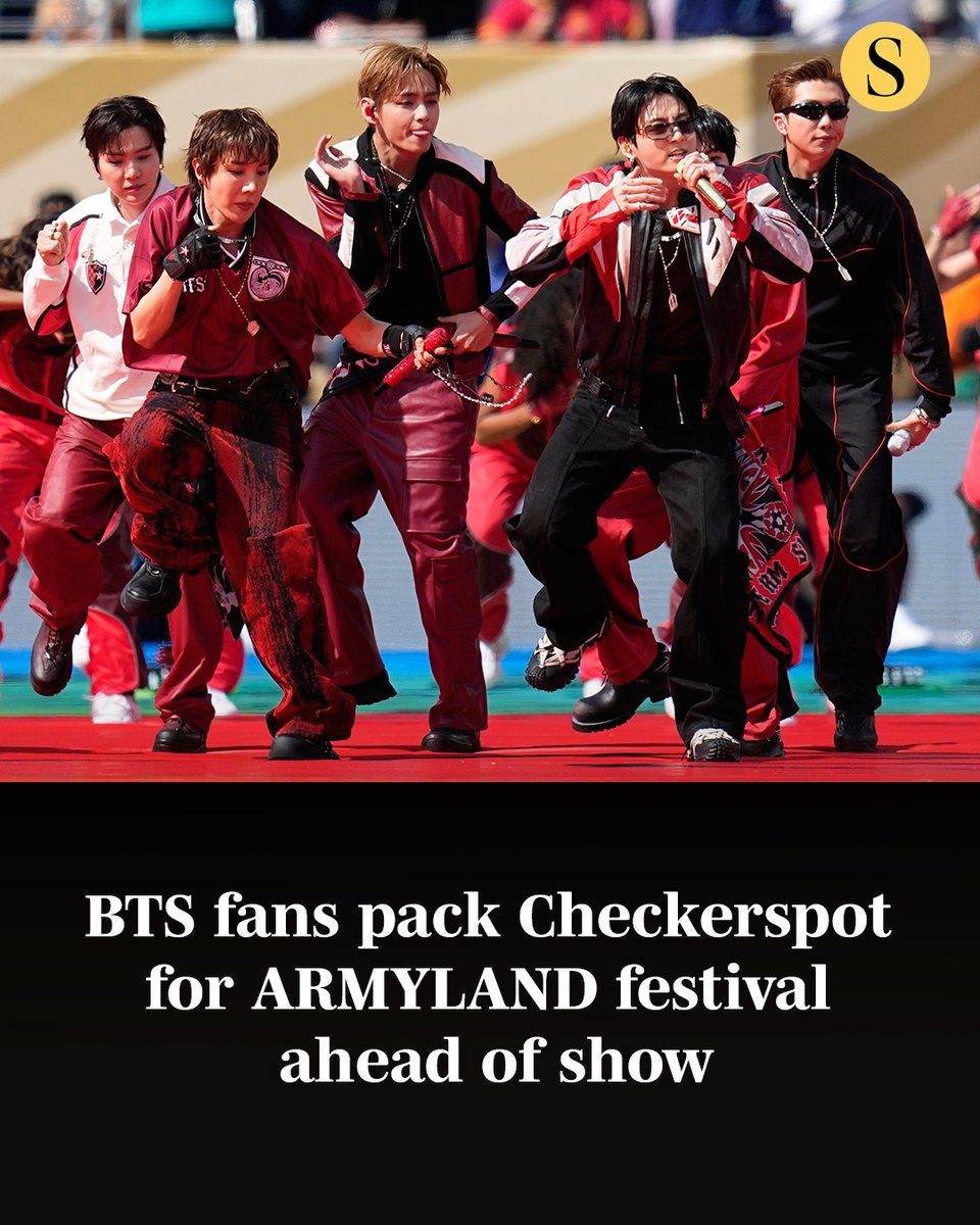 baltimoresun's tweet photo. Hundreds of BTS fans gathered at Checkerspot Brewing Company on Sunday for a fan festival ahead of the South Korean group’s first-ever performance in Maryland.

The ARMYLAND Fan Festival – a play on the A.R.M.Y. acronym adopted by fans that, according to multiple fan sites, stands for Adorable Representative M.C. for Youth – offered fans the opportunity to make crafts, buy K-pop merchandise and win prizes.

Read more: https://t.co/KbbSt6stC7

📸: Ashley Landis/AP photo