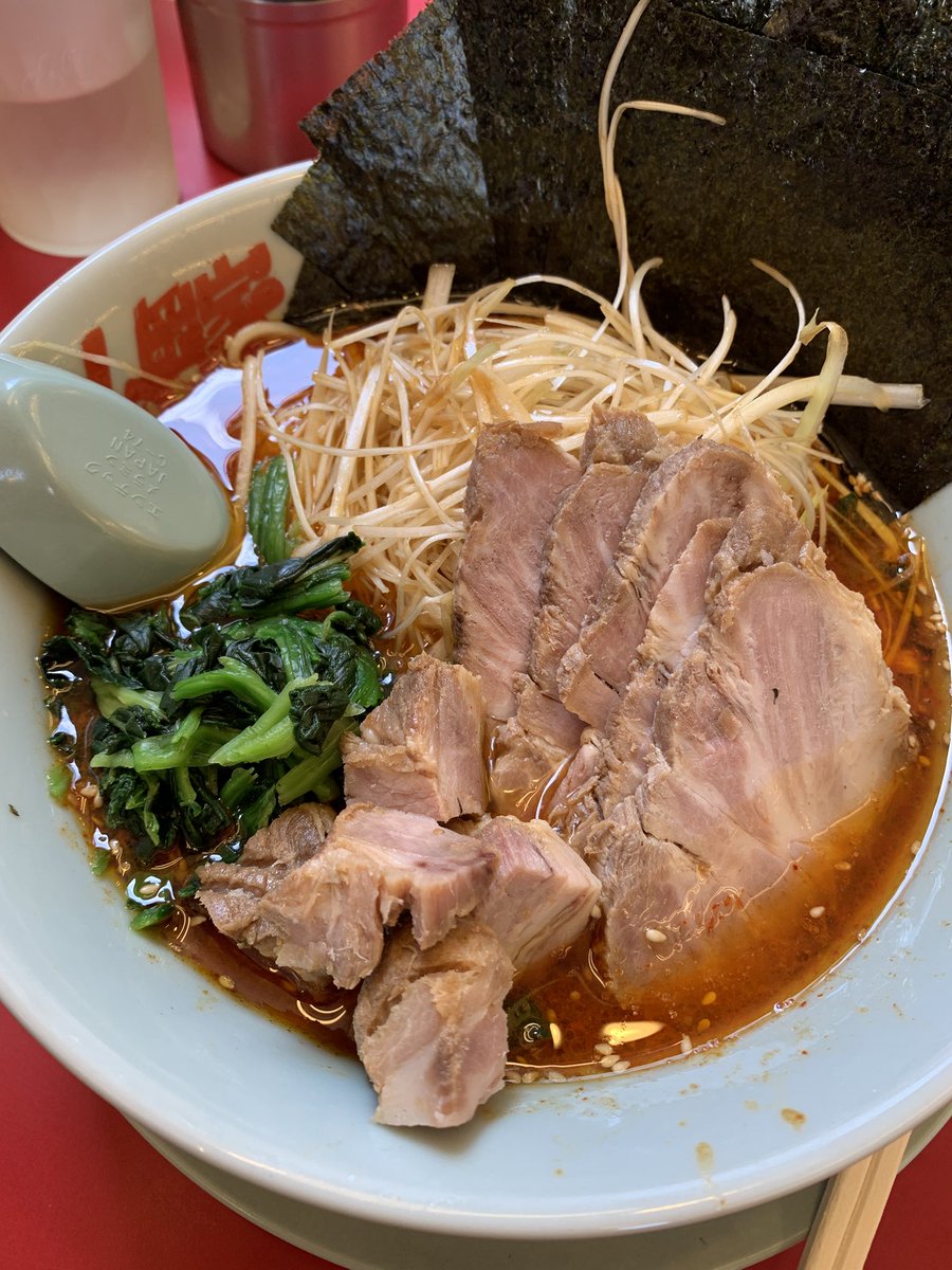 tenten0104's tweet photo. 山岡家辛味噌ラーメン激辛🔥
暑いと辛いラーメンが食べたくなる🍜 https://t.co/hYg4H1GU4Z