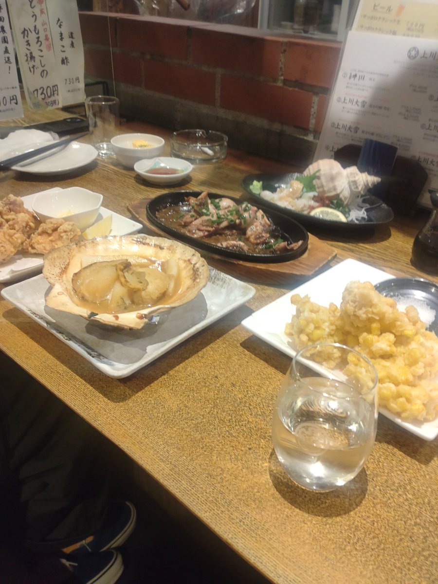 polpos80's tweet photo. 落とし穴🕳️居酒屋���あと
鉄板の場所大助！やはり間違いがなかった♪ https://t.co/AQ83HOn86P