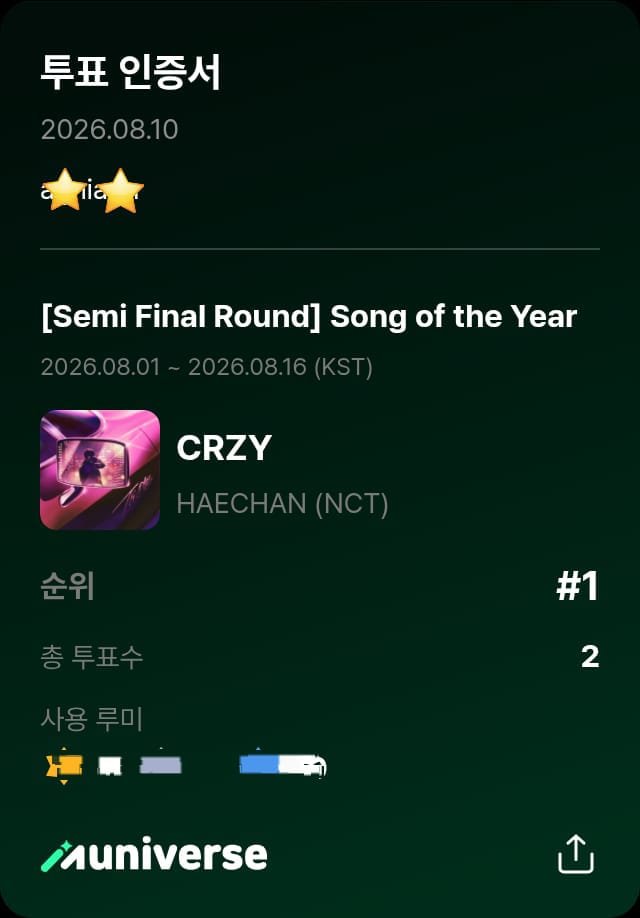 mochisiee's tweet photo. done #Voteforhaechan https://t.co/0piLSmlbCb