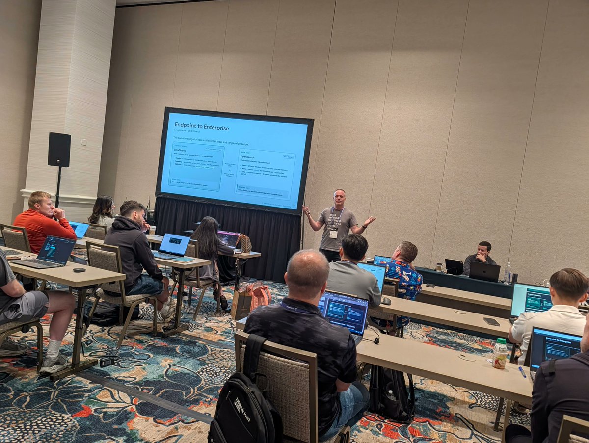 DDI_Training's tweet photo. Huge thanks to all of our ASOTH students for choosing us this year at Black Hat! We had an absolute blast with you all, and hope to see you again!

Another Hacker Summer Camp in the books! 🤓🔥💙 https://t.co/WpVWUOgkwq