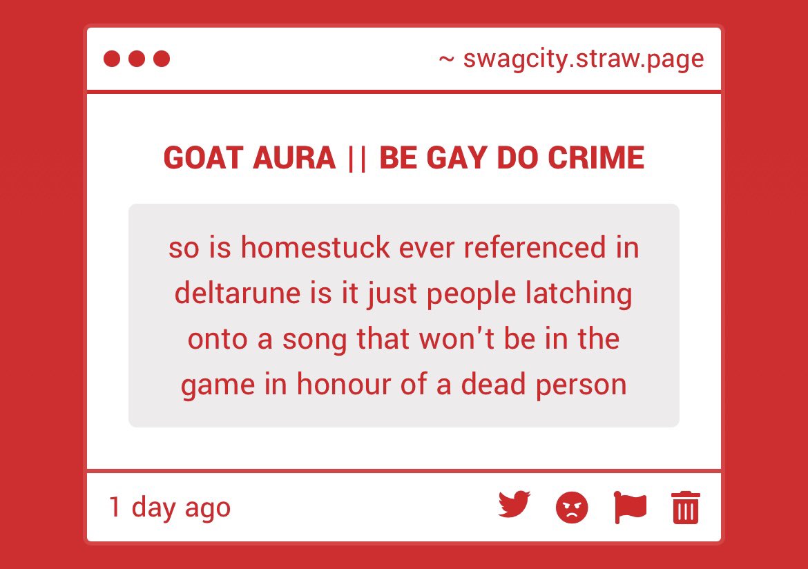 ionrobotcookie's tweet photo. you cannot fully understand deltarune without reading homestuck. that is my truth https://t.co/CMXslQVd1v