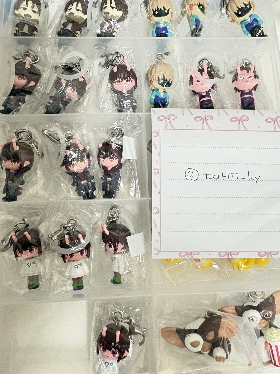 toriii_ky's tweet photo. 【交換・譲渡】銀河特急ミルキーサブウェイ ミルサブ めじるしアクセサリー

譲 チハル×4、アカネ×6、カナタ×2、カート×3、マックス×3
求 マキナ3>>or固定>定価(＋送料)
⚠️カート相場0.1〜

チハル半額買取2枚目>チハルorアカネ3点以上含む交換or買取含む優先
郵送希望 お気軽にお声掛けください🌸 https://t.co/yZ54OWsOLW