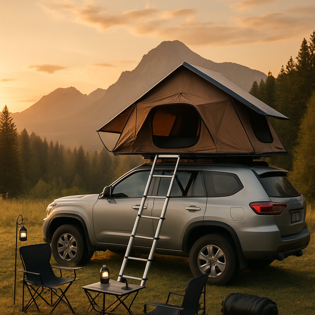 funworld168's tweet photo. Elevate your camping game with Funworld Inflatables' car roof tents! 🌟 Quick setup means more time for adventure and less time fussing with gear. 🏕️ #CarRoofTent #CampingGear #OutdoorLife #Adventure https://t.co/melRQNdmMA