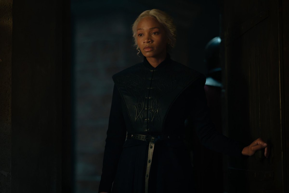 westerosies's tweet photo. “It was your fault. That lord corlys was out there to be taken. It is how you’ve always treated those who serve you. Addam and I have labored without rest over countless sorties in search of your enemies, only to be repaid in your anger.” 

— Baela to Rhaenyra 
#HouseOfTheDragon https://t.co/XxpGt6NnAL