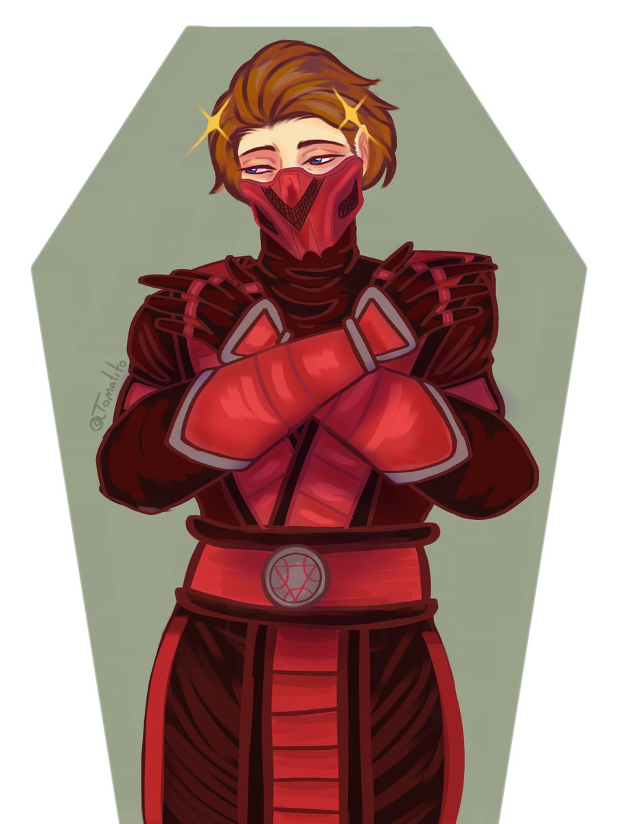 Tomate48080's tweet photo. Father of Sektor - Grandmaster of Lin Kuei 
(My love ✨) https://t.co/qBXjoztKvi